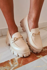 Verona chain loafers