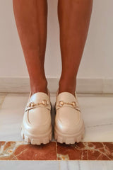 Verona chain loafers